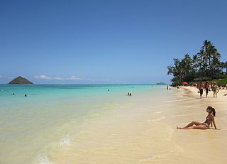 Lanikai Strand Oahu by Hakilon